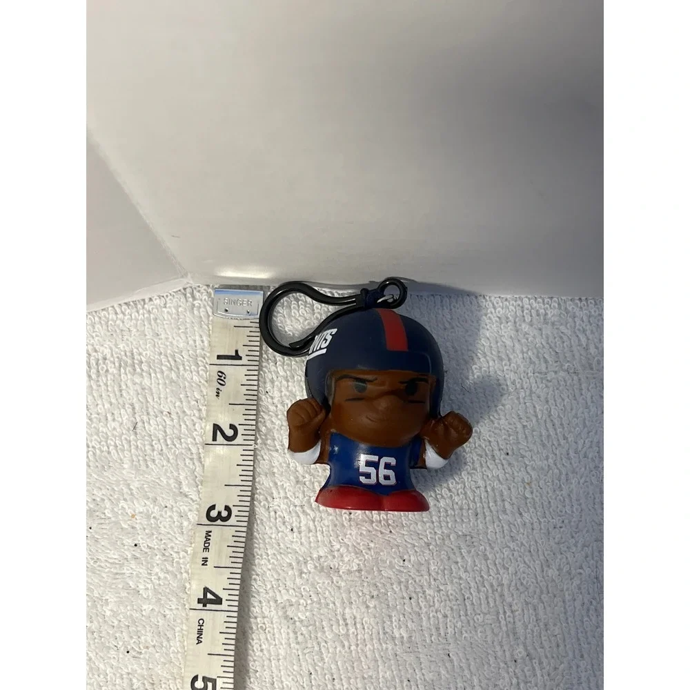 Lawrence Taylor NY Giants NFL Keychain Figure #56 Blue Jersey Football Toy
